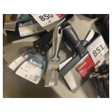 Various sized scraper joint taping knives x 8pcs