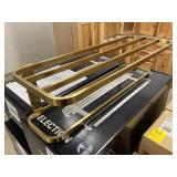 Grohe brushed brass 24 inch towel rack