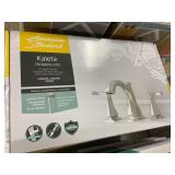Chrome 8 inch spread bath faucet