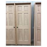 28" x 80" RH Oak 6- Panel Interior Door