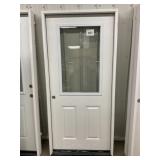 36" x 80" RH 1/2 View Exterior Door