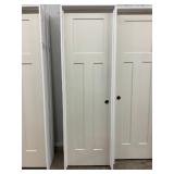24" x 80" LH 3-Panel Square Top MDF Interior Door