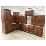 15pc. Silvercreek Bristol Choc. 36" Kitchen