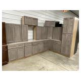 15pc. Silvercreek Winchester Gray 36" Kitchen