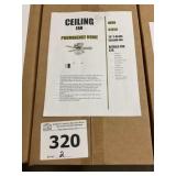 Hero 28" 5-Blade Ceiling Fans x 2