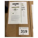 Hero 28" 5-Blade Ceiling Fans x 2