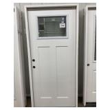 36" x 80" RH Fiberglass Craftsman Style Ext. Door