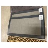 20 X 36 faux leather comfort mat X2