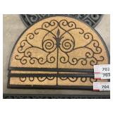 24X 39 rubber molded doormat x 2