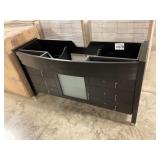 61" Single Bowl Vanity Espresso