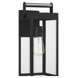 Ashley 1-Bulb Wall Lantern in Black x 5