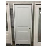 32" x 80" LH Steel 2-Panel Exterior Door