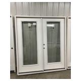 72" x 80" RH Fiberglass FV French Door