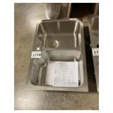 33" x 22" Stainless Double Bowl Kitchen Sink