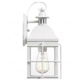 Ashley 1-Bulb Wall Lantern in White x 4