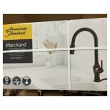 Legacy bronze pull down kitchen faucet