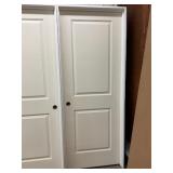 30" x 80" RH 2-Panel Square Top MDF Interior Door