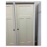 32" x 80" RH 3-Panel Square Top MDF Interior Door