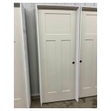 32" x 80" LH 3-Panel Square Top MDF Interior Door