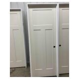 30" x 80" LH 3-Panel Square Top MDF Interior Door