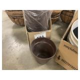 24 pack 8 inch planter with saucer