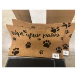 Wipe your paws 24X 36 doormat