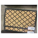 18 X 30 Panama embossed doormat X2