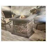 34" Outdoor Propane Firepit Table