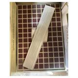 3" x 16" Dunes Beach Glass Tile x 4 Boxes