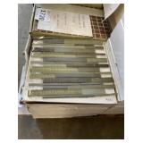 12" x 12" Crystal Stix #5 Mosaic Tile x 33 pcs