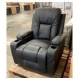 Black Massage Rocker Recliner