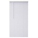43" x 48" White Cordless Mini Blinds x6