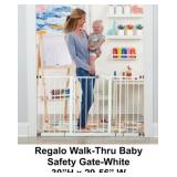Regalo Wide Span Walk-Thru Baby Safety Gate