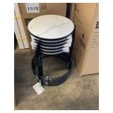 Case of (6) 15" Ceramic Top Plant Stand