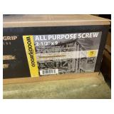 Huttig-Grip 2-1/2" x 9 All Purpose Wood Screw x2