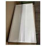 White Troffer Light x2