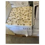 Mini #4 Stone/Glass Mosaic Tile x 55