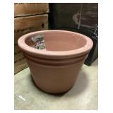 15" Clay Planter x 3