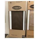 Larsonï¿½ 34" x 80" White FV SCREEN Door w/ HW