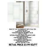 Shaw 12" x 24" Waterproof Vinyl Wall Tile x 349SF
