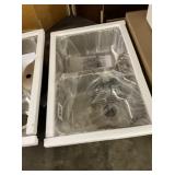 33" x 22" Stainless Double Bowl Sink