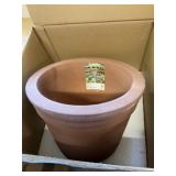 11.8" Clay Planter x 3