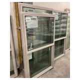 Mixed Terratone Single Hung Windows x 2