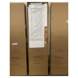 2 White 18" x 84" Bifold Barn Doors x 2