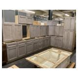 15pc. Silvercreek Winchester Gray 30" Kitchen