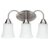 SeaGullï¿½ 3-Bulb Vanity Light in Nickel x 2