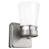Feissï¿½ 1-Bulb Wall Sconce in Nickel x 3