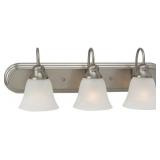 SeaGullï¿½ 3-Bulb Vanity Light in Nickel