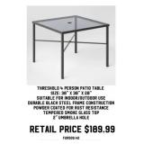 Threshold 4 Person Patio Table