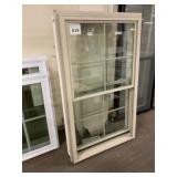 3050 Tan Double Hung Window